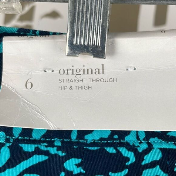 NEW LOFT Original Short Turquoise Black 6 - Picture 5 of 9